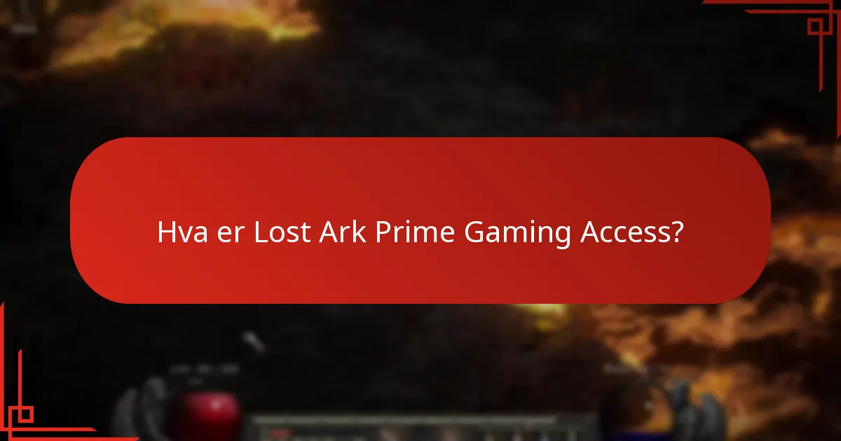 Hvordan kobler jeg min Lost Ark-konto til Prime Gaming?