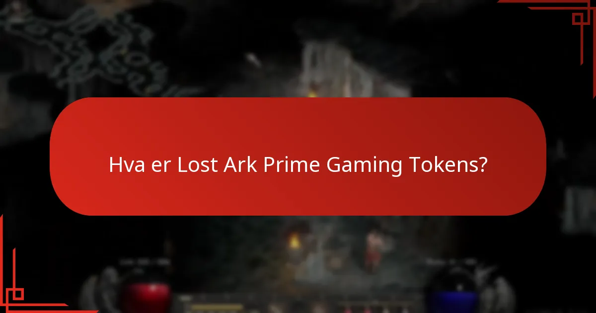 Hvordan bruke Lost Ark Prime Gaming Tokens?