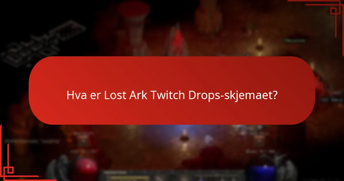 Hvilke Twitch-strømmer deltar i Lost Ark Drops?