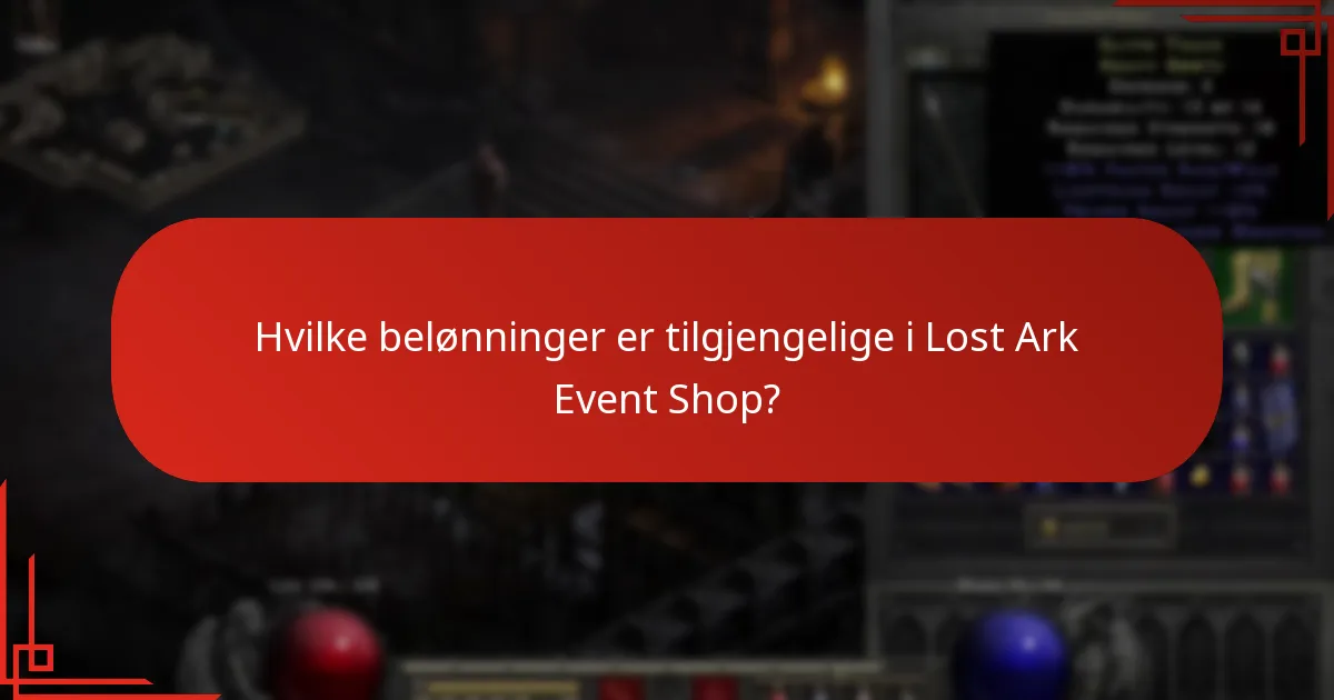 Hvordan kan spillere skaffe belønninger fra Lost Ark Event Shop?