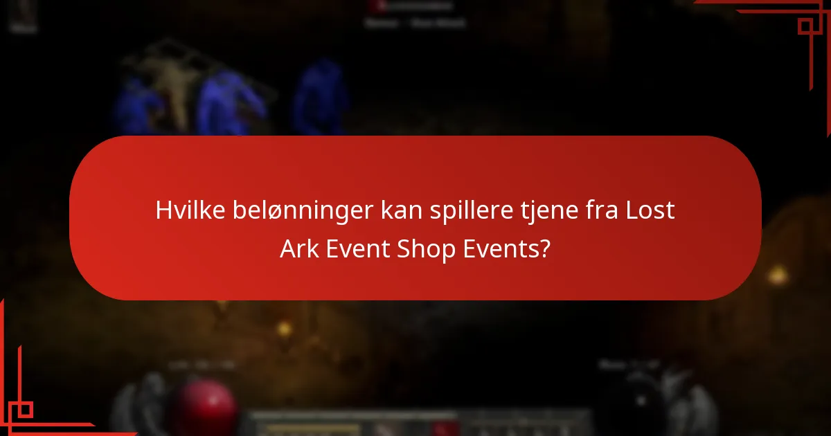 Hvordan kan spillere delta i Lost Ark Event Shop Events?