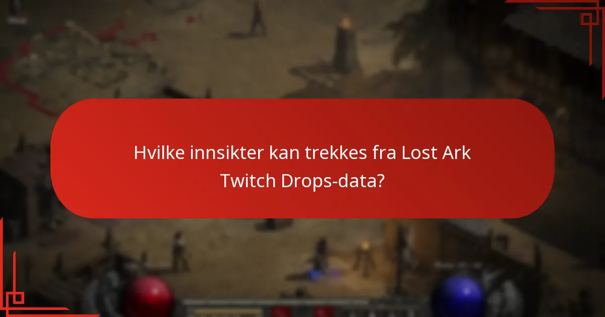 Hvilke statistikker er tilgjengelige for Lost Ark Twitch Drops?