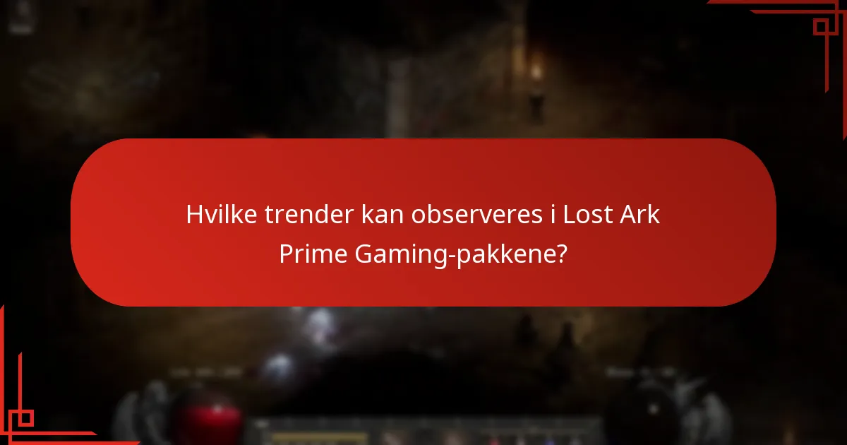 Hva er implikasjonene av Prime Gaming-pakkene på Lost Arks inntektsstrategi?